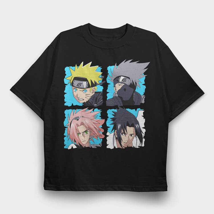 Naruto 127, Tricou Oversize Barbati (Unisex)