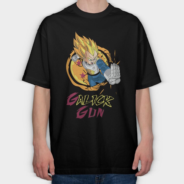 Dragon Ball Z 48, Tricou Oversize Barbati (Unisex)