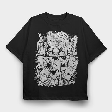 Naruto 14, Tricou Oversize Barbati (Unisex)