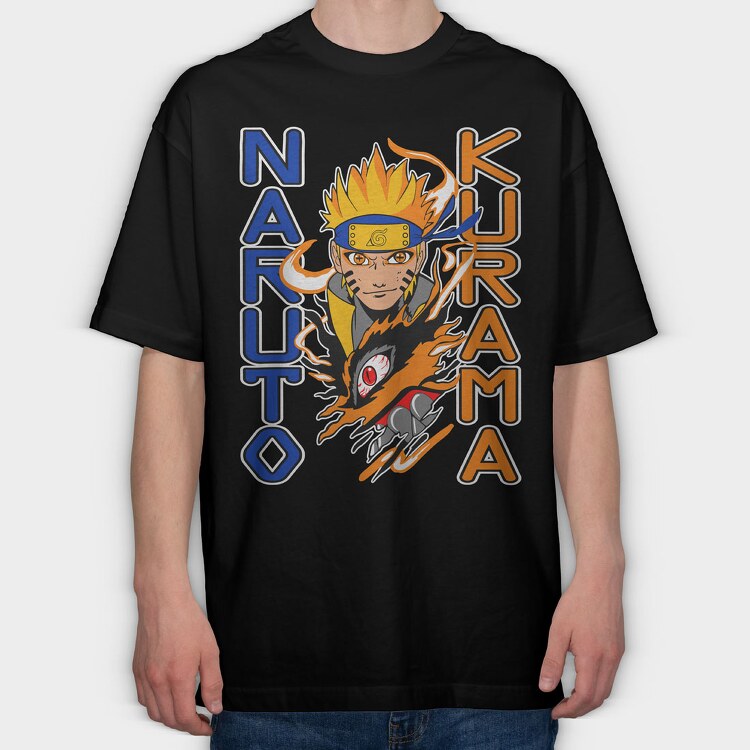 Naruto 18, Tricou Oversize Barbati (Unisex)