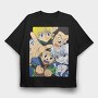 Hunter X Hunter 1, Tricou Oversize Barbati (Unisex)