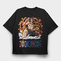 One Piece 3, Tricou Oversize Barbati (Unisex)