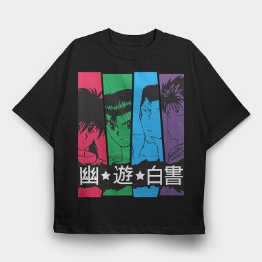 Yu Yu Hakusho 5, Tricou Oversize Barbati (Unisex)