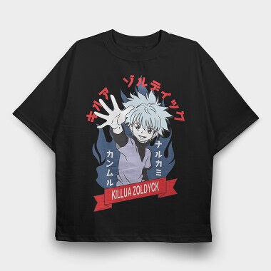 Hunter X Hunter 3, Tricou Oversize Barbati (Unisex)