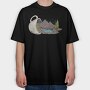Coffee Landscape, Tricou Oversize Barbati (Unisex)