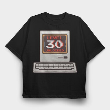 Old Pc Level 30 Unlocked, Tricou Oversize Barbati (Unisex)