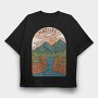 Landscape Nature 7, Tricou Oversize Barbati (Unisex)