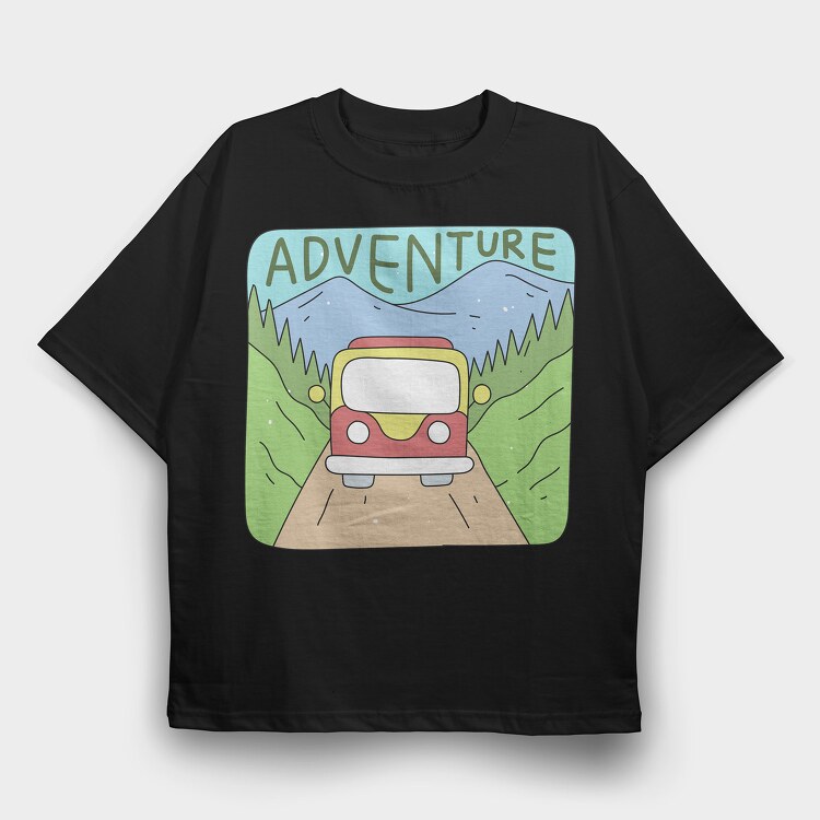 Landscape Nature 9, Tricou Oversize Barbati (Unisex)