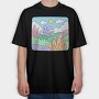 Garden 1, Tricou Oversize Barbati (Unisex)