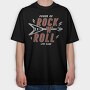 Rock N Roll Color, Tricou Oversize Barbati (Unisex)