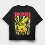 Pikachu, Tricou Oversize Barbati (Unisex)