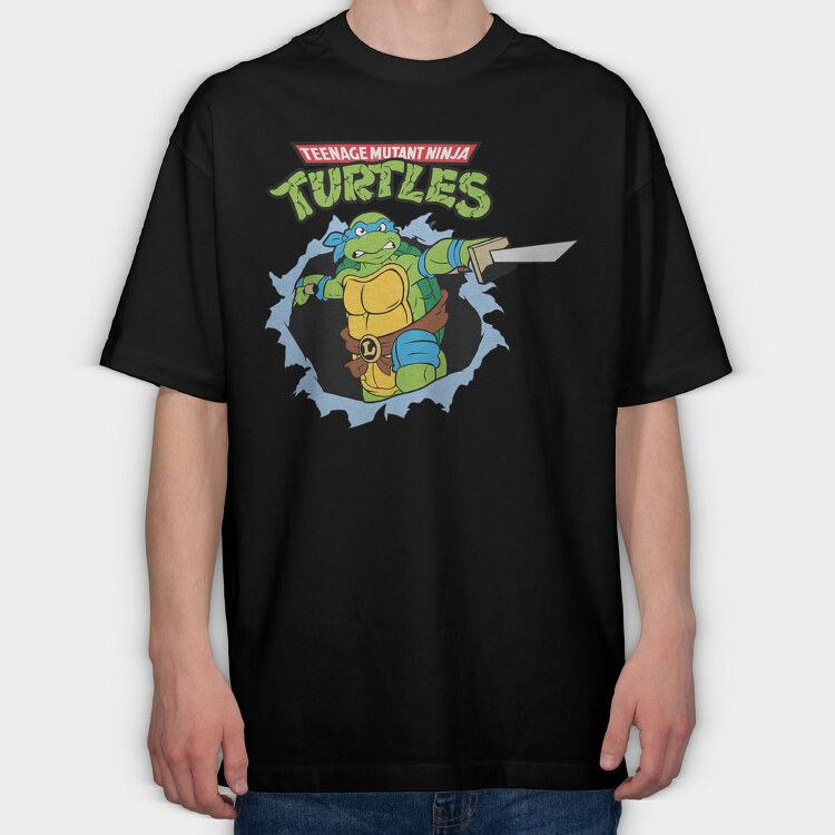 Teenage Mutant Ninja Turtles 6, Tricou Oversize Barbati (Unisex)