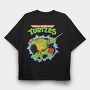 Teenage Mutant Ninja Turtles 7, Tricou Oversize Barbati (Unisex)