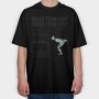 Cross Your Limits 1, Tricou Oversize Barbati (Unisex)