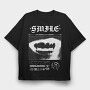 Smile 2, Tricou Oversize Barbati (Unisex)
