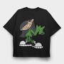Kids Next Door 18, Tricou Oversize Barbati (Unisex)