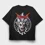Akuma, Tricou Oversize Barbati (Unisex)
