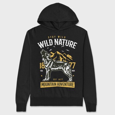 Wild Nature, Hanorac Oversize Barbati (Unisex)