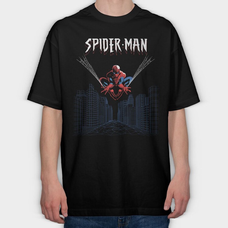 SPIDERMAN NO WAY HOME 10, Tricou Oversize Barbati (Unisex)