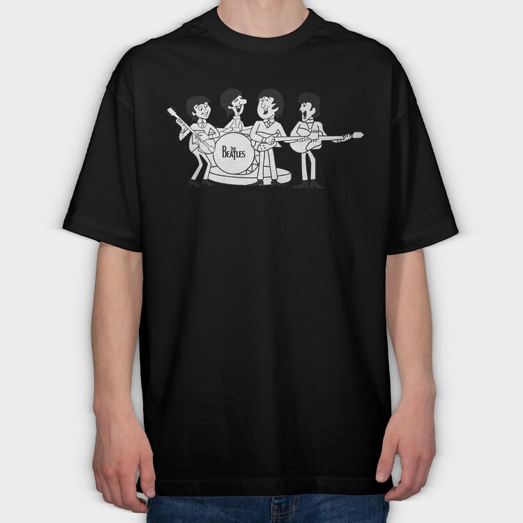 The Beatles 13, Tricou Oversize Barbati (Unisex)