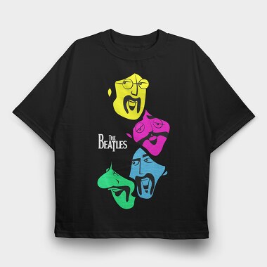 The Beatles 6, Tricou Oversize Barbati (Unisex)