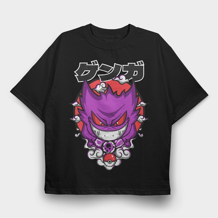 Pokemon 4, Tricou Oversize Barbati (Unisex)