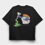 Dexter Laboratory 19, Tricou Oversize Barbati (Unisex)