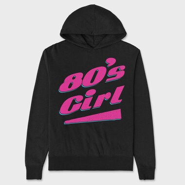 80 S Girl Pink, Hanorac Oversize Barbati (Unisex)