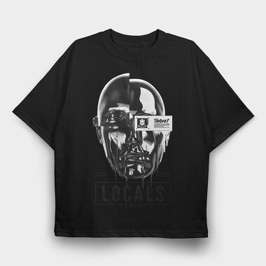 Locals Only 1, Tricou Oversize Barbati (Unisex)