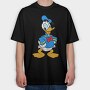 Cartoon Retro Donald Duck 5, Tricou Oversize Barbati (Unisex)