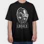 Locals Only 2, Tricou Oversize Barbati (Unisex)
