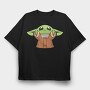 Baby Yoda 15, Tricou Oversize Barbati (Unisex)