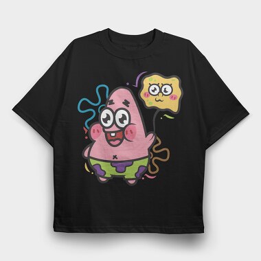 SpongeBob 22, Tricou Oversize Barbati (Unisex)