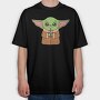 Baby Yoda 20, Tricou Oversize Barbati (Unisex)