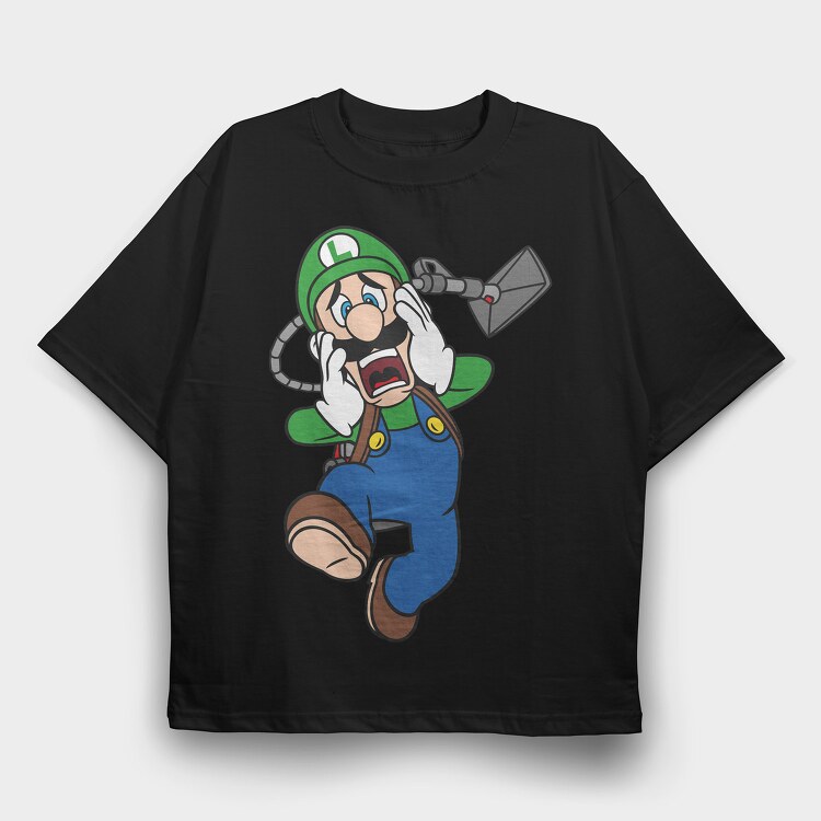 Luigi 1, Tricou Oversize Barbati (Unisex)