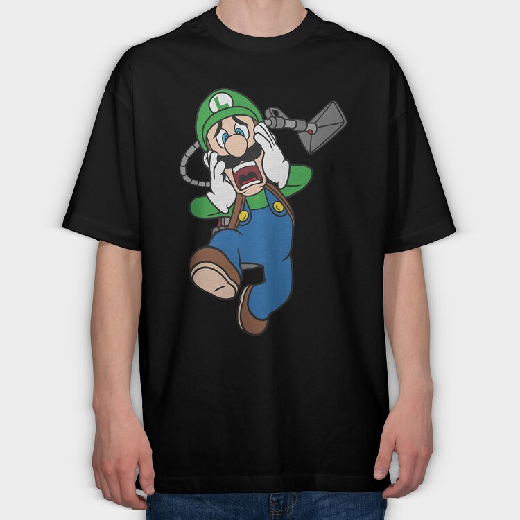 Luigi 1, Tricou Oversize Barbati (Unisex)