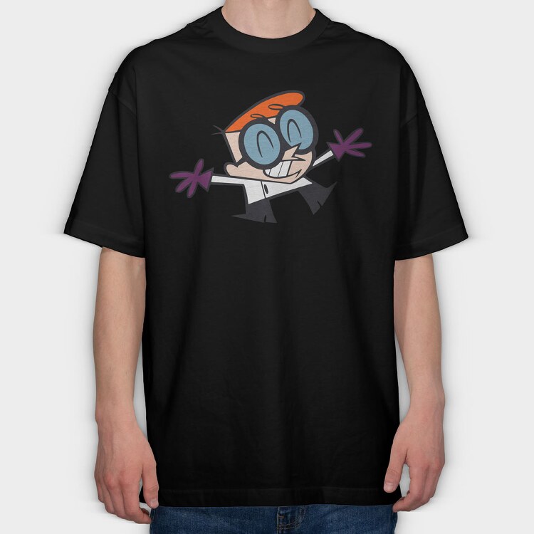 Dexter Laboratory 8, Tricou Oversize Barbati (Unisex)