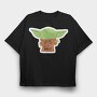 Baby Yoda 24, Tricou Oversize Barbati (Unisex)