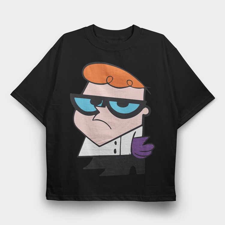 Dexter Laboratory 9, Tricou Oversize Barbati (Unisex)
