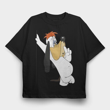 Cartoon Retro Droopy 6, Tricou Oversize Barbati (Unisex)
