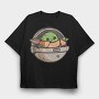 Baby Yoda 7, Tricou Oversize Barbati (Unisex)