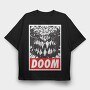 Doom 2, Tricou Oversize Barbati (Unisex)
