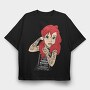 Princess Rockstar 3, Tricou Oversize Barbati (Unisex)