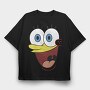 SpongeBob face 16, Tricou Oversize Barbati (Unisex)