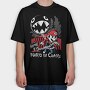 Mario In Chains, Tricou Oversize Barbati (Unisex)