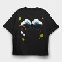 SpongeBob face 4, Tricou Oversize Barbati (Unisex)