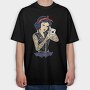 Princess Rockstar 9, Tricou Oversize Barbati (Unisex)