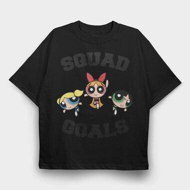 The Powerpuff Girls 9, Tricou Oversize Barbati (Unisex)