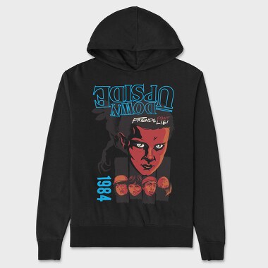 Stranger Things 2, Hanorac Oversize Barbati (Unisex)