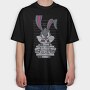 Prisoner Bugs Bunny, Tricou Oversize Barbati (Unisex)